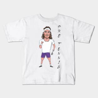 Stefanos Tsitsipas Pro Tennis Kids T-Shirt